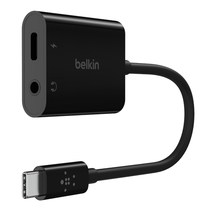 Belkin Type-C to 3.5mm Audio + USB-C Charge RockStar Connector
