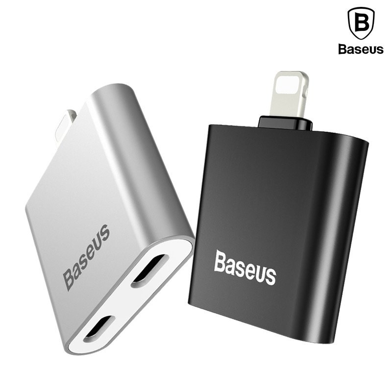 Apple 2 in 1 Lightning Connector by Baseus Apple 2 in 1 Lightning Connector by Baseus