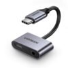 UGreen Type-C to 3.5mm Audio + USB-C Charge Splitter