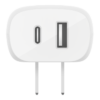 Belkin 37W Dual Wall Charger USB & USB-C