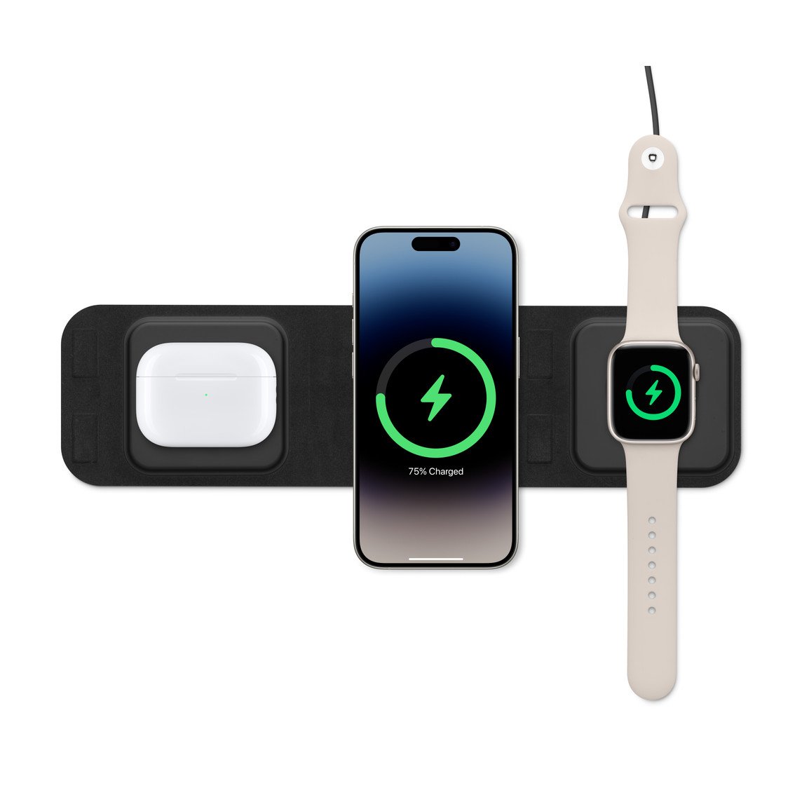 Apple 3in1 wireless charger station mophie