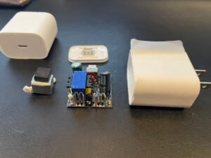 fake Apple 20W charger imported loose and repacked for the Pakistan market.