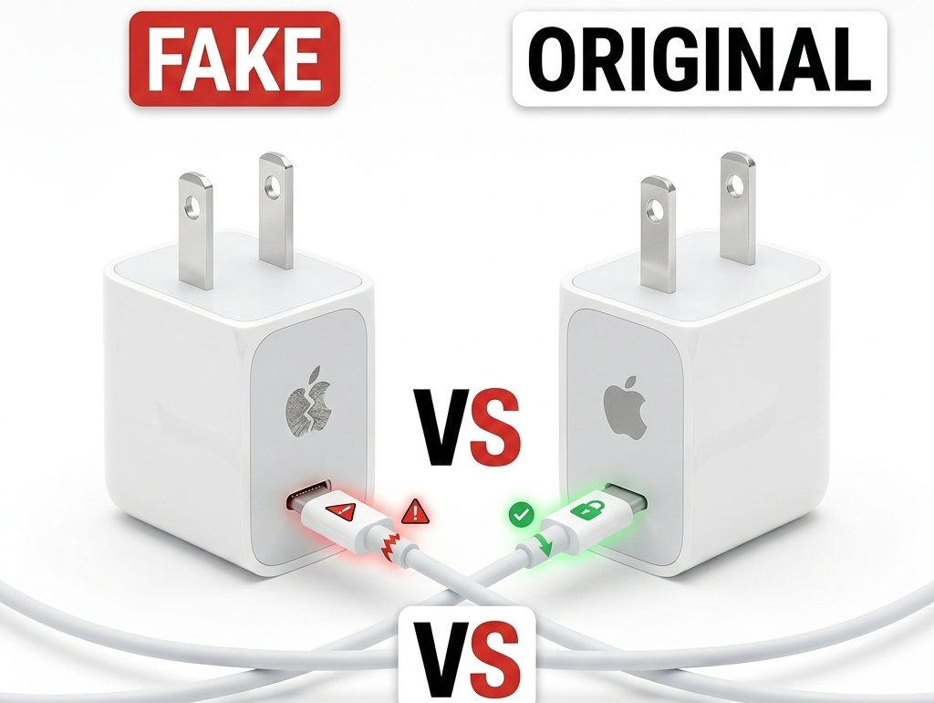How to Check Original vs Fake Apple Charger (Pakistan Real Market Guide)