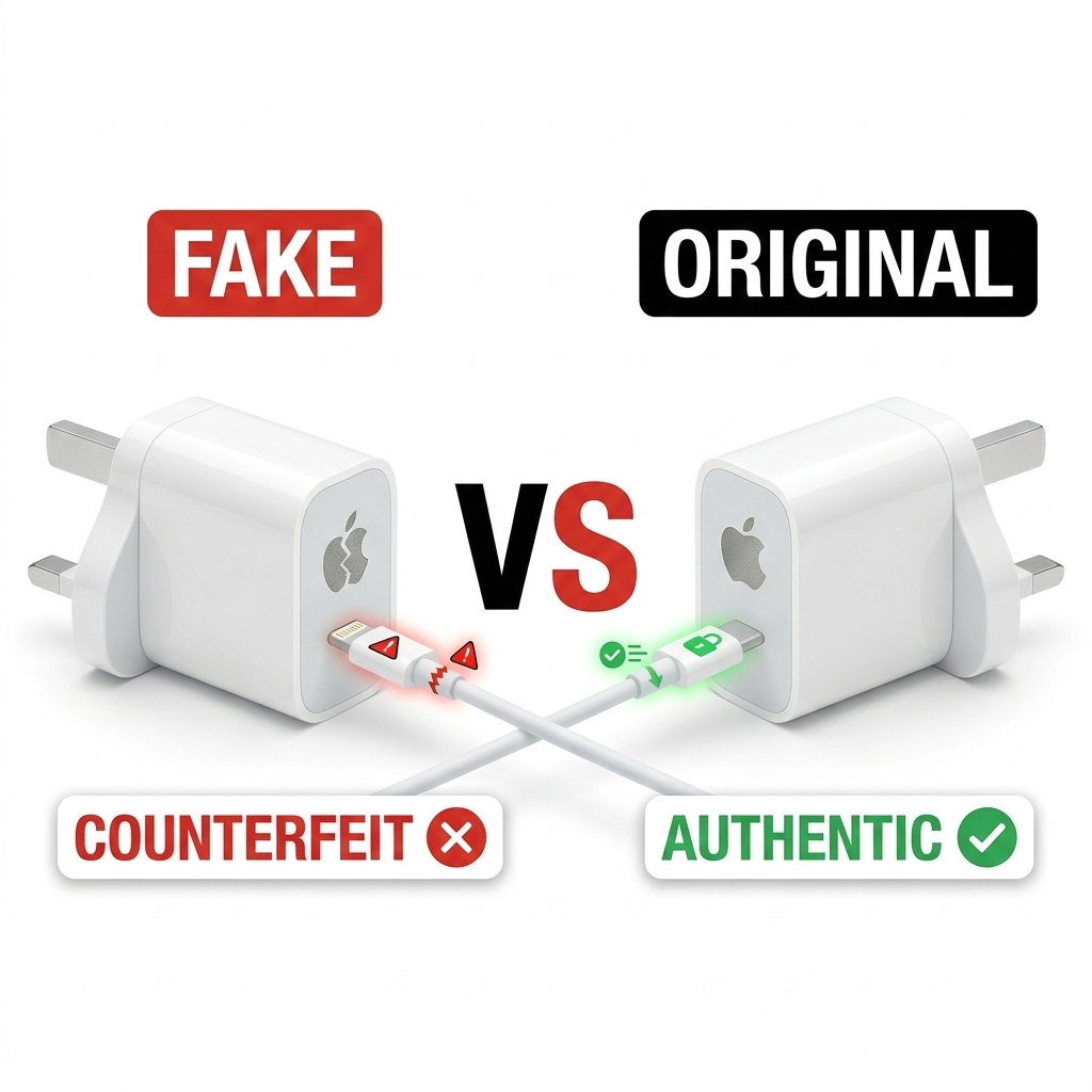 How to Check Original Apple 20W Charger (Pakistan Real Market Guide)