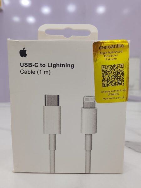 Do not trust the sticker ..THEY ARE FAKE IN MARKET ,,YOU WILL SEE THEM ON EVERY APPLE TYPE CABLE