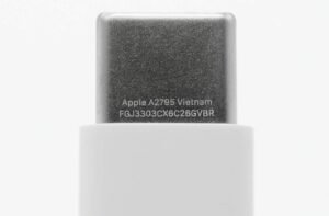 APPLE ORIGINAL C TO C CABLE APPLE PRINT STAMP ON CABLE 