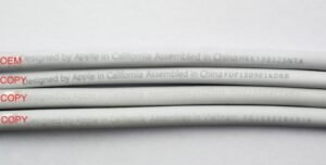 APPLE STAMP PRINT ON APPLE HANDSFREE CABLE