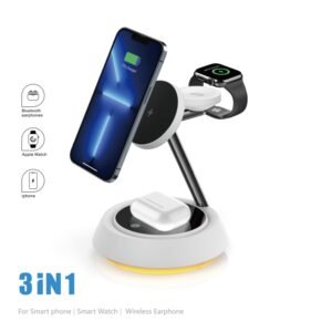 Apple 3-in-1 15W Fast Wireless Charging Station by WiWU