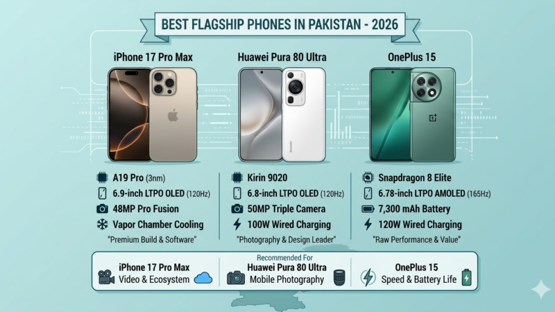 Best Flagship Phones in Pakistan 2026