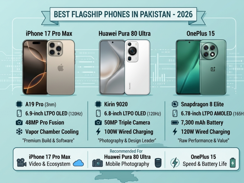 Best Flagship Phones in Pakistan 2026