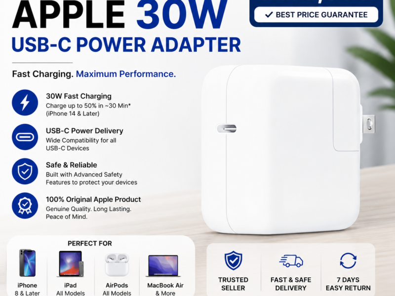 Apple 30W Charger Price in Pakistan
