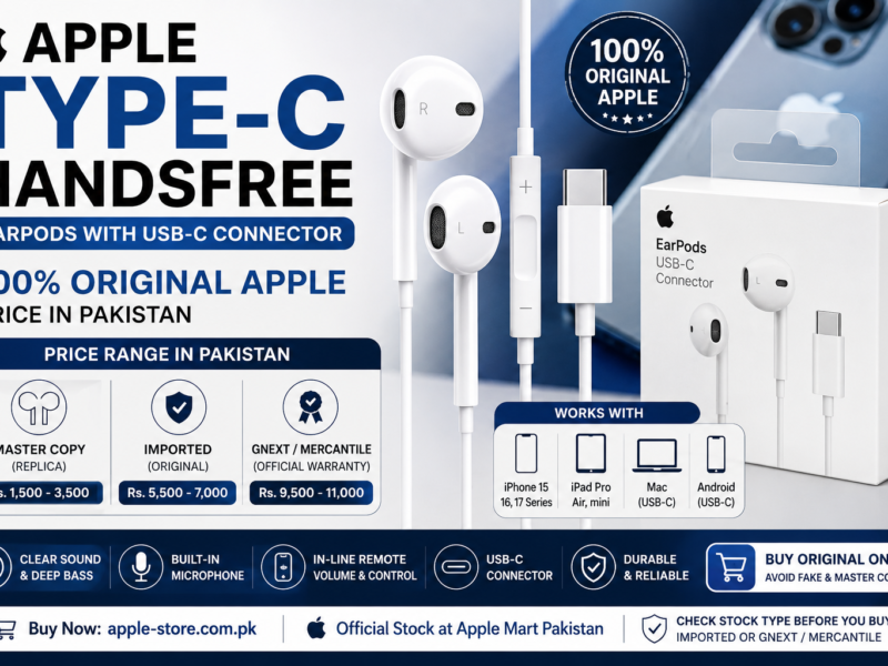 Apple Type-C Handsfree Price in Pakistan | iPhone 15-17