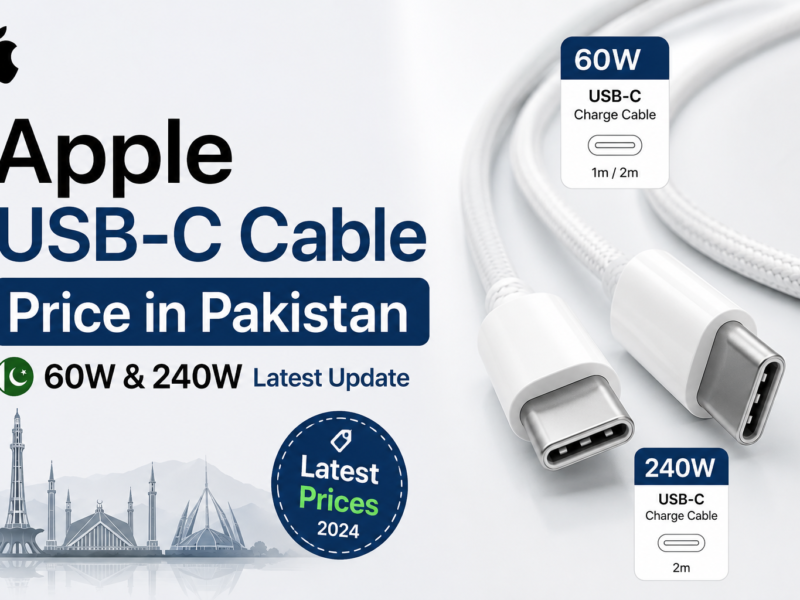 Apple USB-C to USB-C Cable Price in Pakistan (60W & 240W Latest Update)