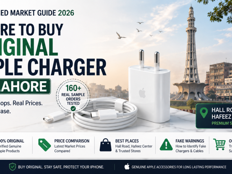 Where to Buy Original Apple Charger in Karachi