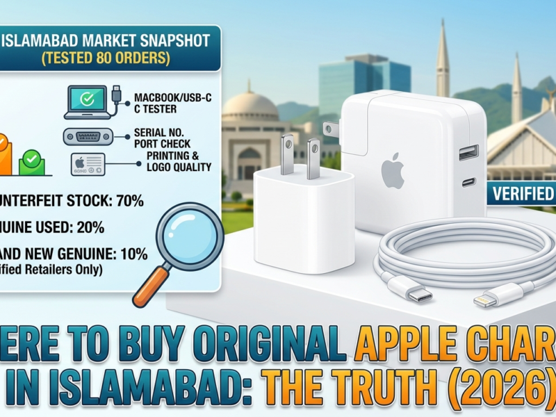 Where to Buy Original Apple Charger in Islamabad