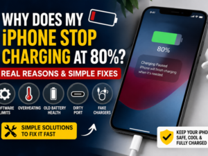Why Does My iPhone Stop Charging at 80%? Real Causes & Simple Fixes
