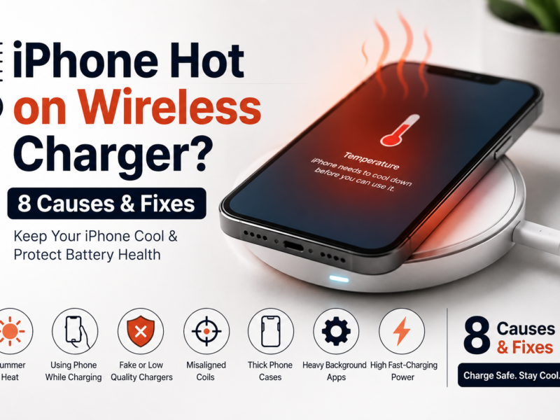 Why Wireless Charging Makes Your iPhone Hot? Causes & Fixes
