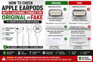 Apple Lightning EarPods Original vs Fake Check | Pakistan