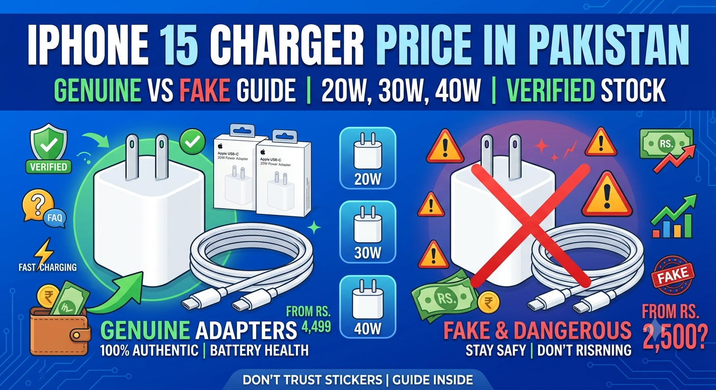 iPhone 15 Charger Price in Pakistan