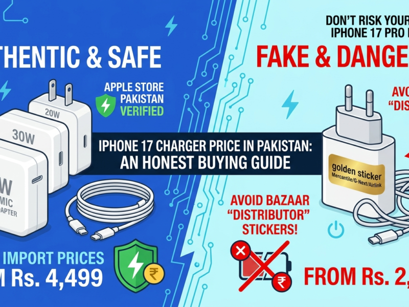 iPhone 17 Charger Price in Pakistan | 20W VS 30W VS 40W