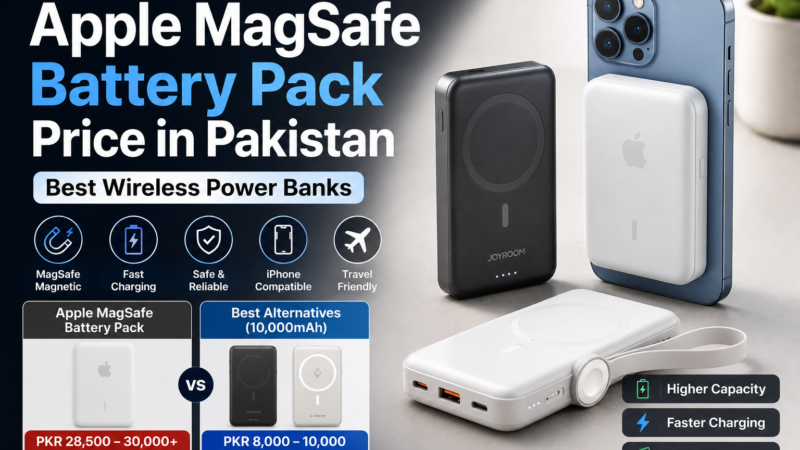 Apple MagSafe Battery Pack Price in Pakistan & Best iPhone Wireless Power Banks