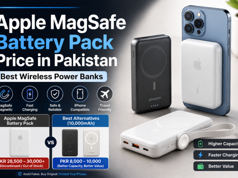 Apple MagSafe Battery Pack Price in Pakistan & Best iPhone Wireless Power Banks